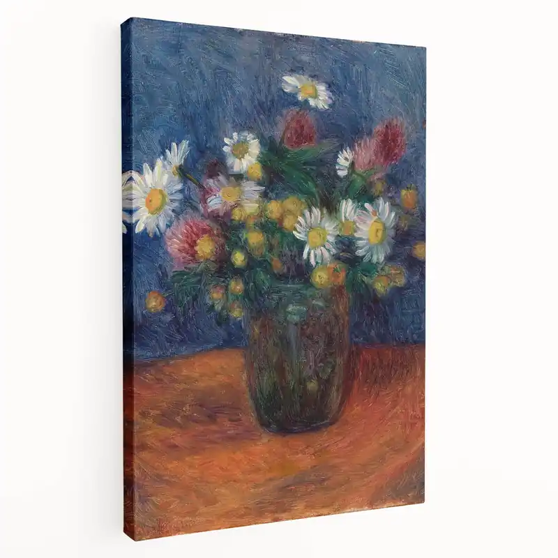 Grab Now Flowers" by William James Glackens - Vibrant Floral Still Life Art