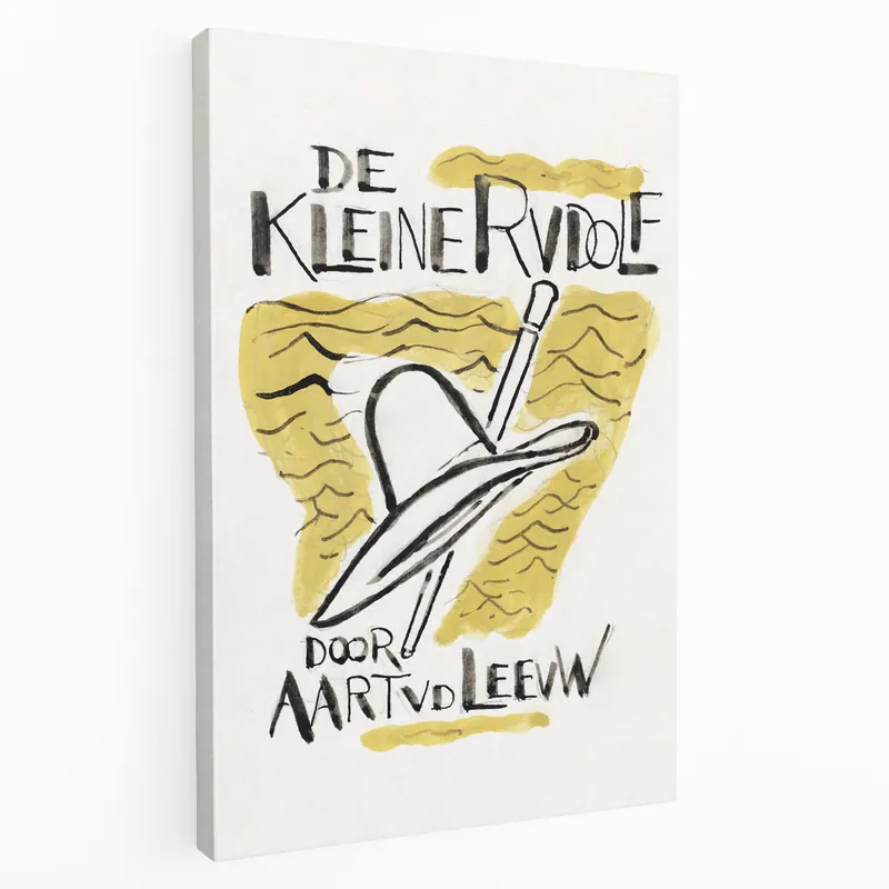 Modern Wall Art – Leo Gestel’s "De Kleine Rudolf" Book Design In Demand