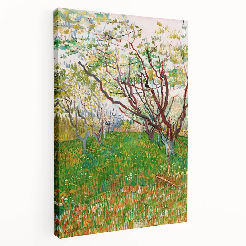 Top Pick Vincent van Gogh Wall Art - Vibrant Spring Orchard Canvas Prints