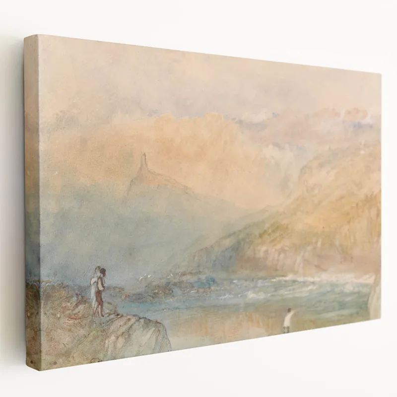 Romanticism Art: Serene Landscape of the Moselle Save Now