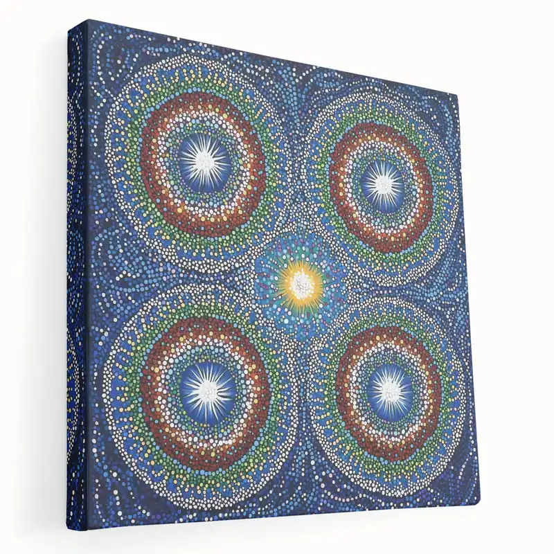 Modern Contemporary Abstract Canvas - Geometric Art for Modern Spaces