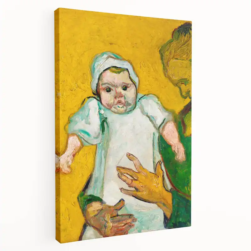 Impressionist Portrait - Madame Roulin and Baby by Van Gogh Wall Art One Day Deal