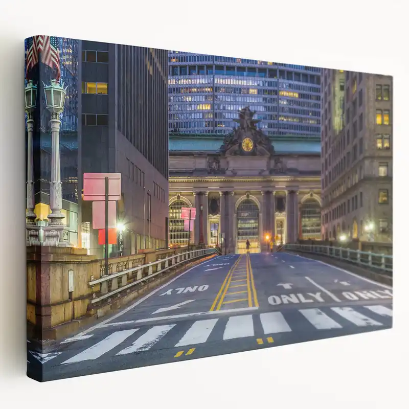 Low Price Grand Central Station Canvas - Iconic New York City Architecture at Dusk