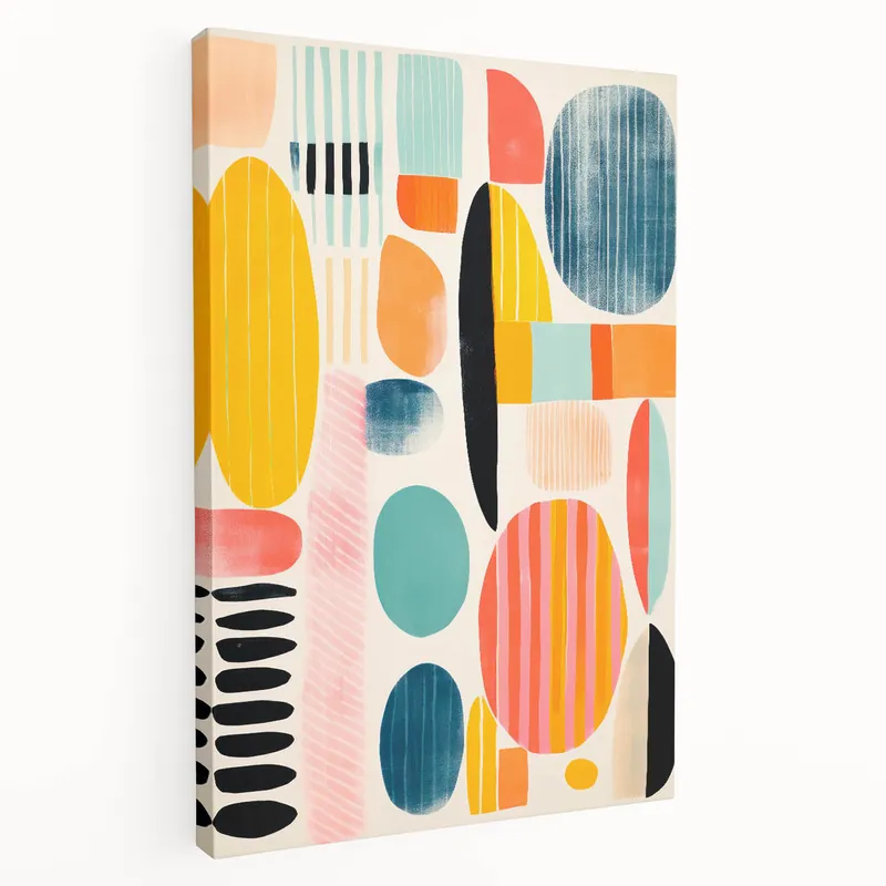 Maximalist Wall Art - Bold Eclectic Art Print for Vibrant Home Decor Cheap