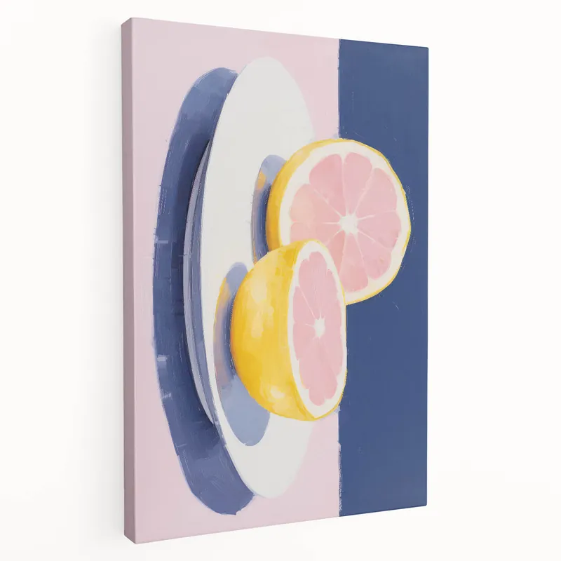 Best Price Modern Electric Citrus Art – Vibrant Electric Wall Art Canvas Print