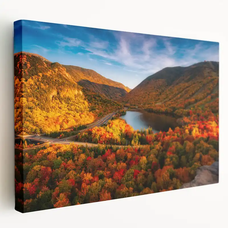 Buy Online New Hampshire Wall Art – Autumn Landscape in the White Mountains