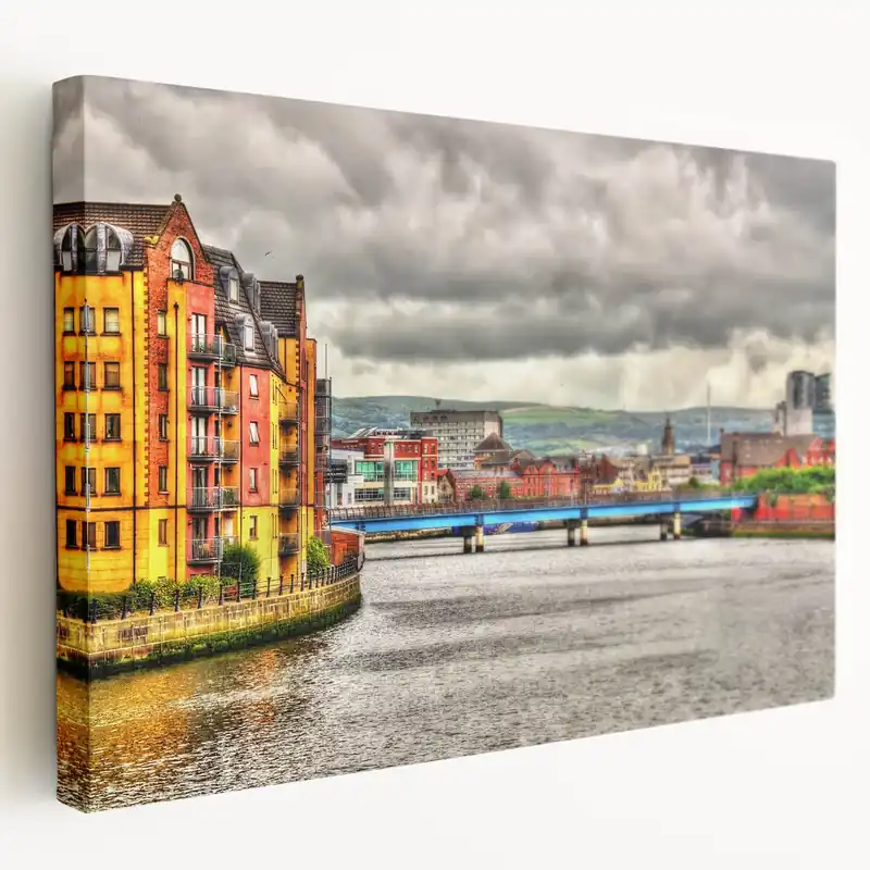 Don’t Miss Out Belfast Canvas Prints – Northern Ireland Cityscape Wall Art