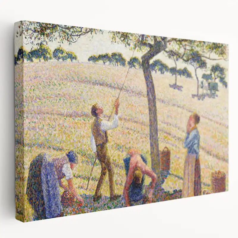 Camille Pissarro Art - Apple Harvest | Impressionist Countryside Prints Big Sale