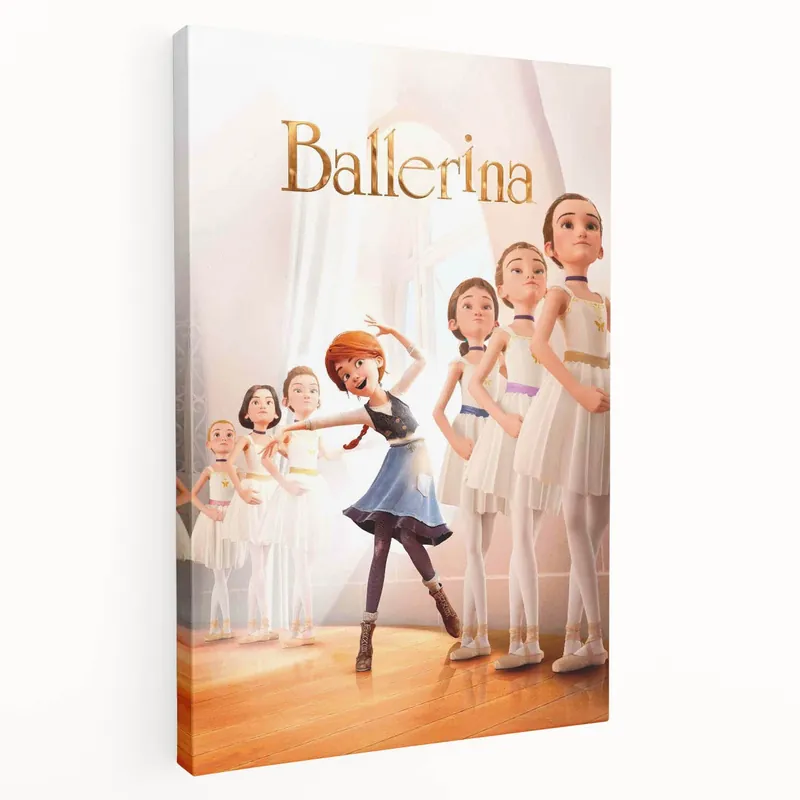Weekend Sale 2010s Movie Poster Art – Vintage Ballerina Retro Cinema Wall Decor