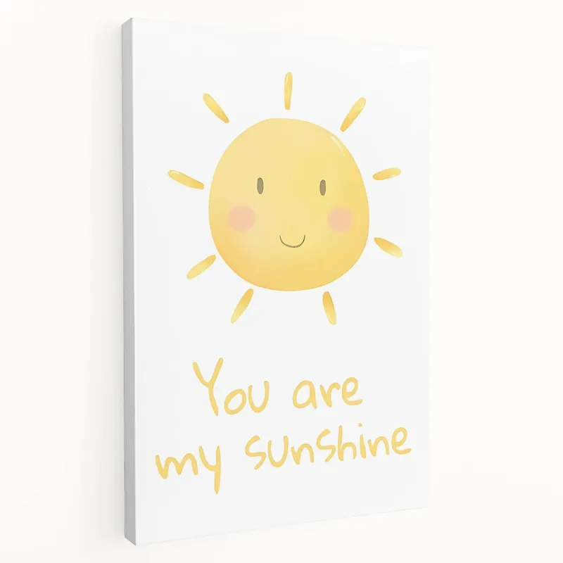 You Are My Sunshine Nursery Wall Art - Baby Room Decor Best Price