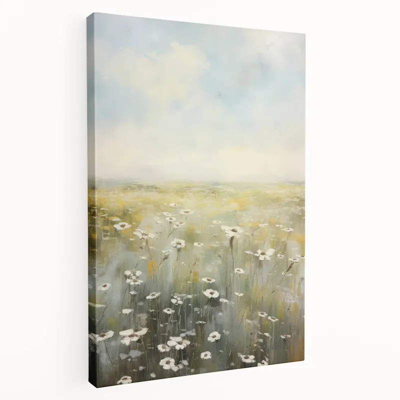 Vintage Landscape Art – Rustic Meadow Print – Antique Scenery Wall Art Money Back Guarantee