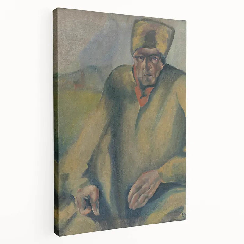 Expressionist Agitator Portrait - Modern Expressionism Wall Art Print Wholesale