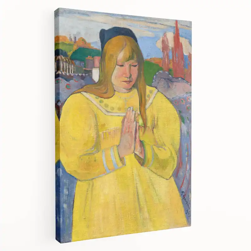 Young Christian Girl | Modern Art Print by Paul Gauguin Flash Sale