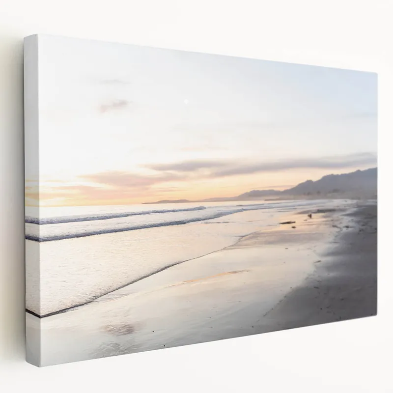 Direct From Manufacturer Santa Barbara Coastline - Sunset Beach California Wall Art