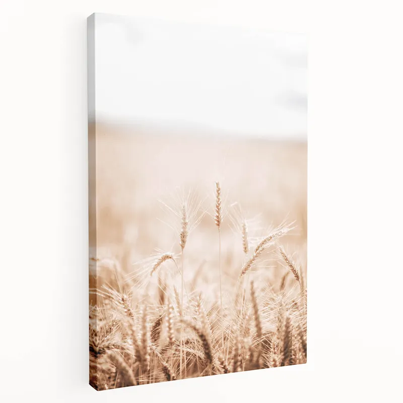 Farmhouse Wall Art - Wheat Field for Rustic Country Living Decor Limited Edition