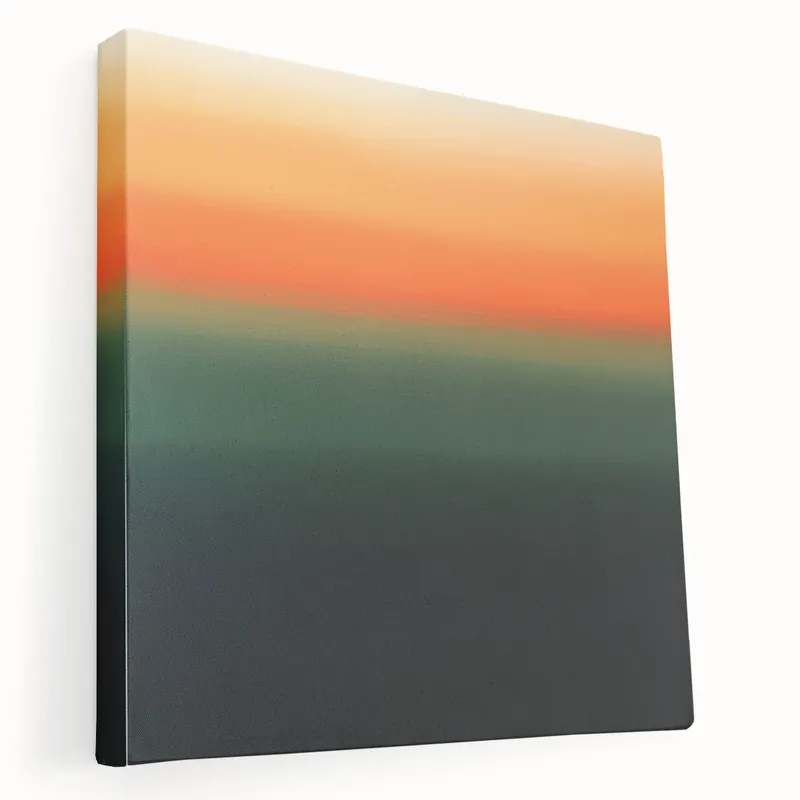 Vibrant Abstract Geometric Wall Art – Modern Sunset Gradient Print Buy Today