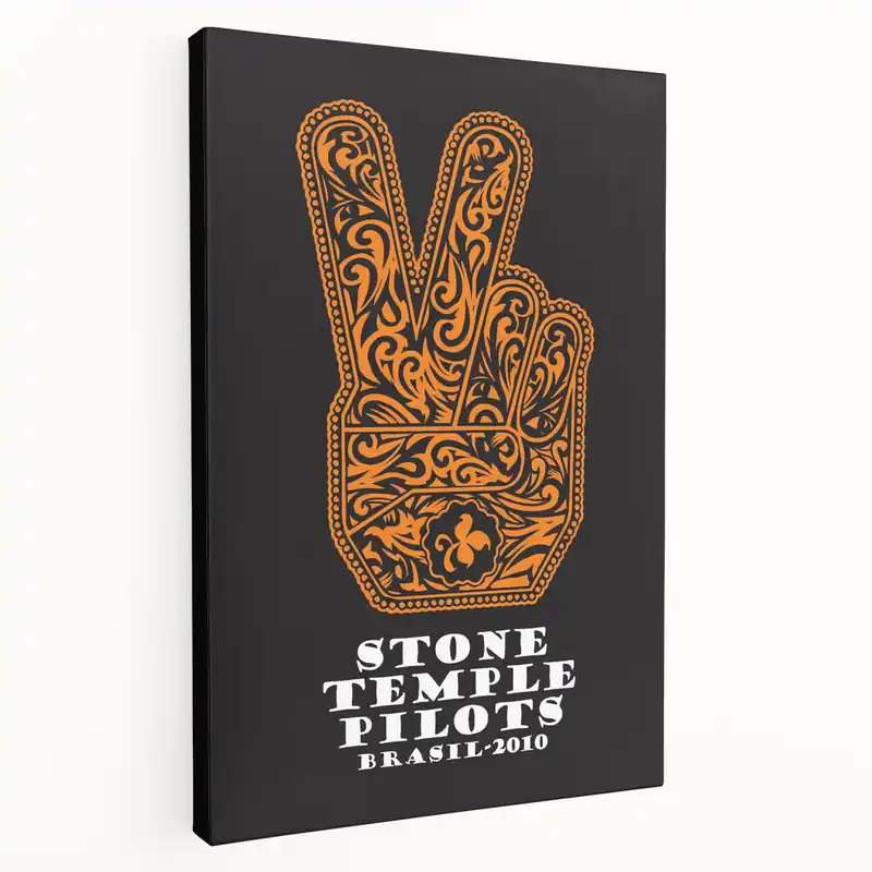 Trusted Brand Stone Temple Pilots Retro Hand Poster Art – Vintage Rock Print