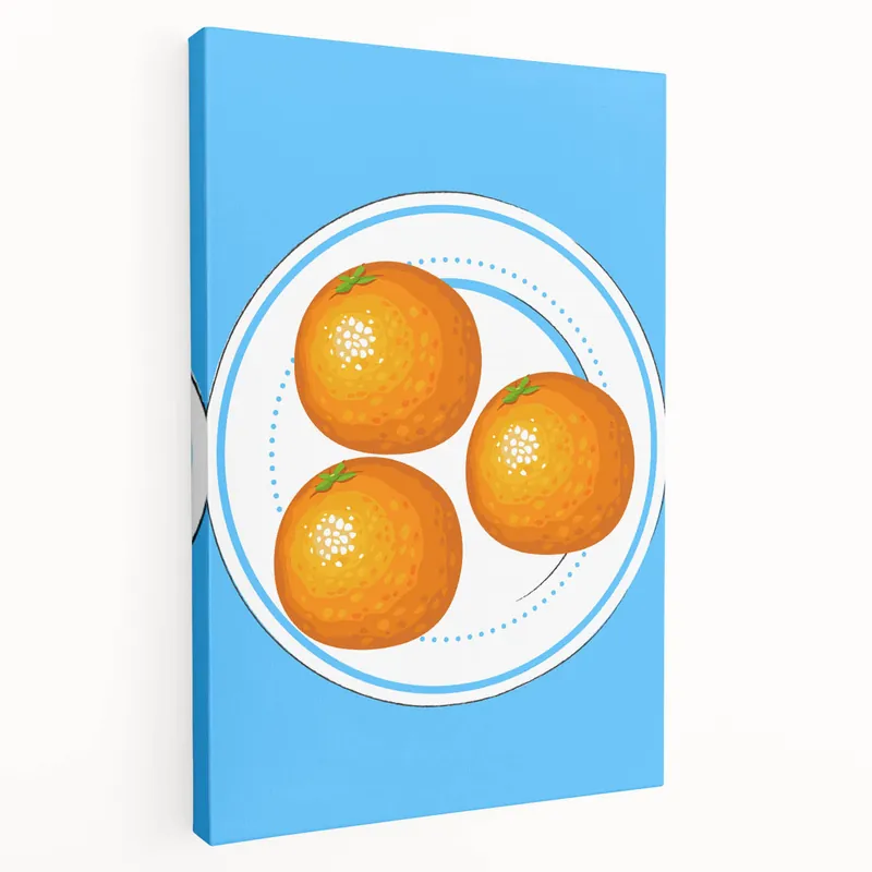 Wholesale Orange Fruit Canvas Art - Fruits Wall Art & Kitchen Fruit Decor