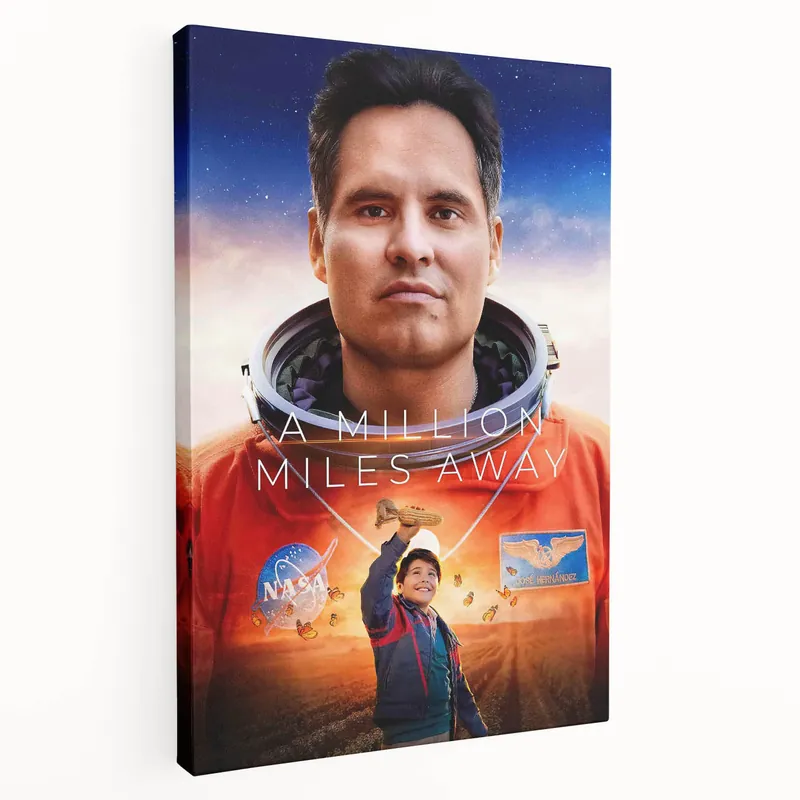 Today Only 2020s Vintage Movie Poster - A Million Miles Away Retro Film Art