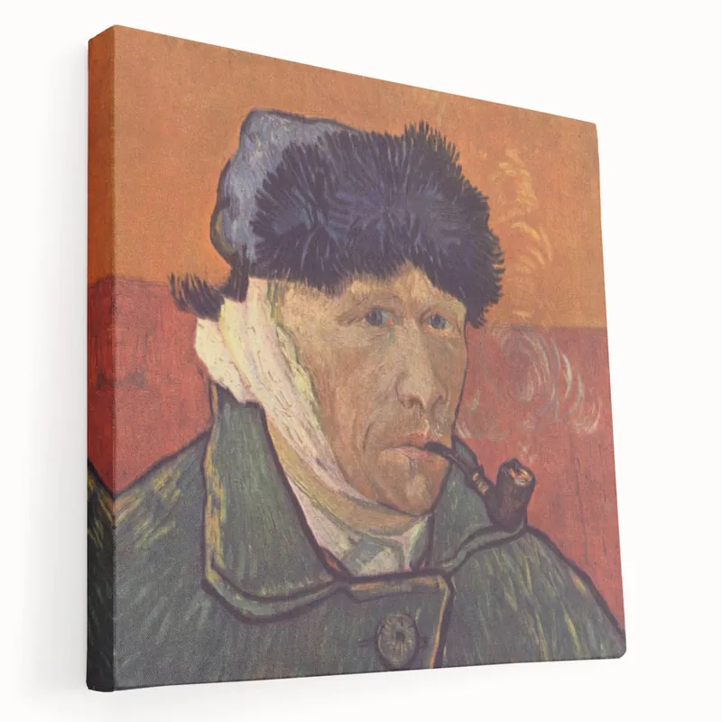 Famous Van Gogh Paintings - Self-Portrait with Bandaged Ear Fast Shipping