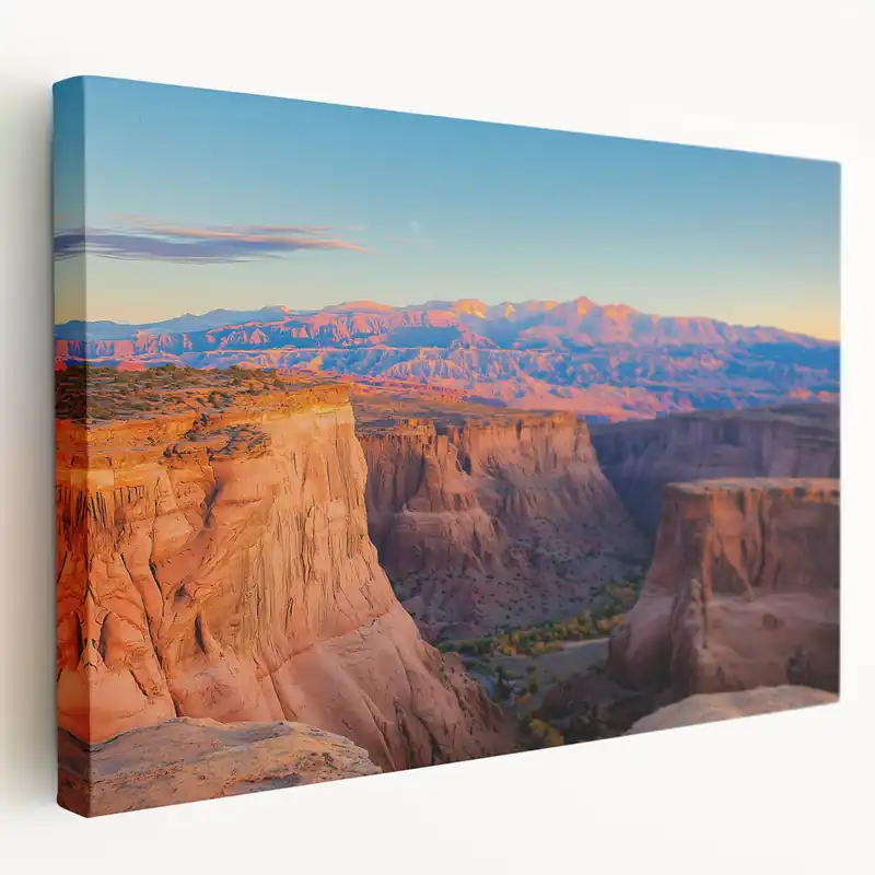 Free Delivery Landscape Art Cliffs - Canyon View at Sunrise Wall Decor
