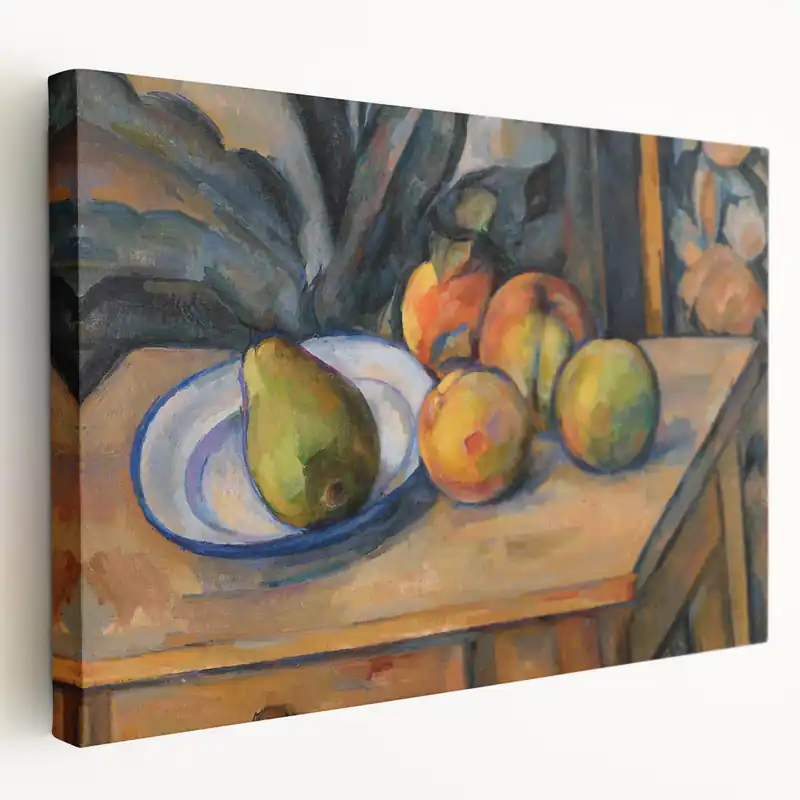 Warranty Included Impressionist Wall Art: The Large Pear by Paul Cézanne