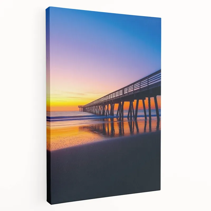 Landscape Bridge Art – Twilight Scenic Bridges Canvas Prints Must Have