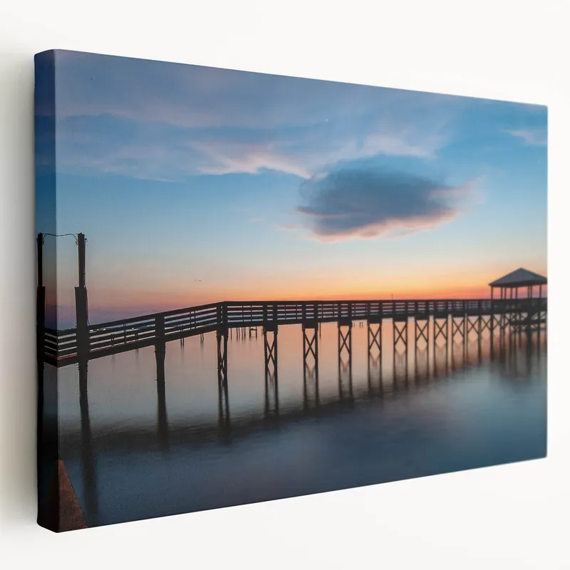 St. Louis Wall Art - Missouri Scenic Pier at Sunset Gateway Arch Art Trending