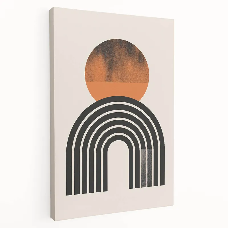 Minimalist Bohemian Wall Art | Geometric Boho Decor Canvas for Modern Homes Don’t Miss Out