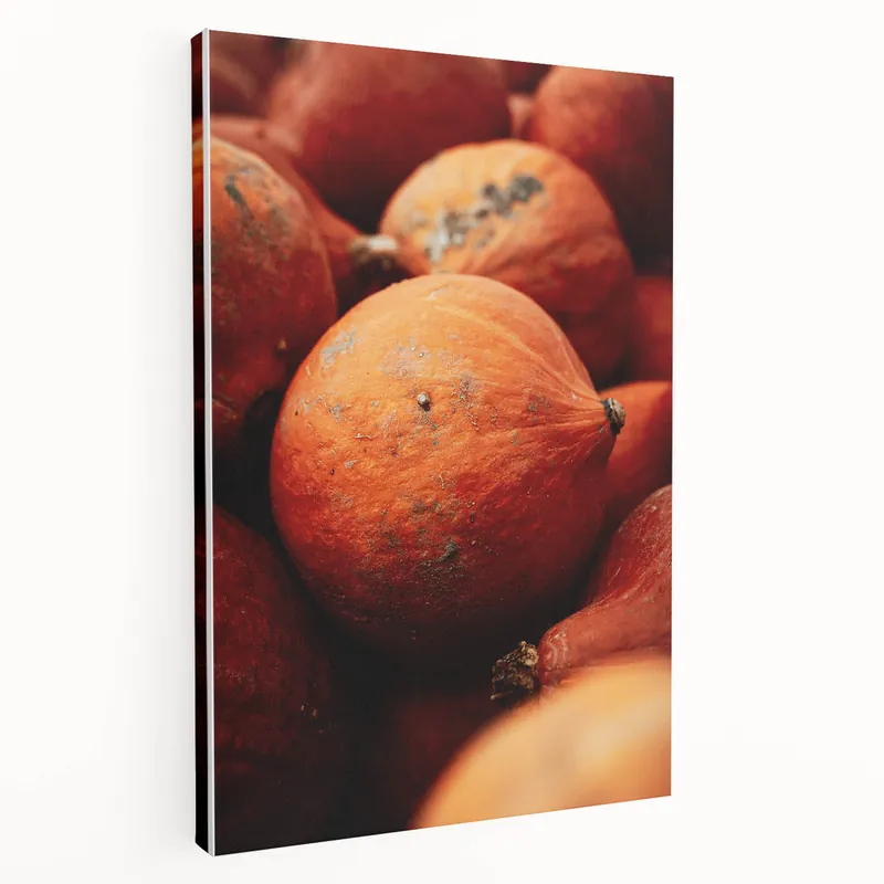 Premium Rustic Pumpkin Harvest Wall Art – Farmhouse Decor with Autumn Charm