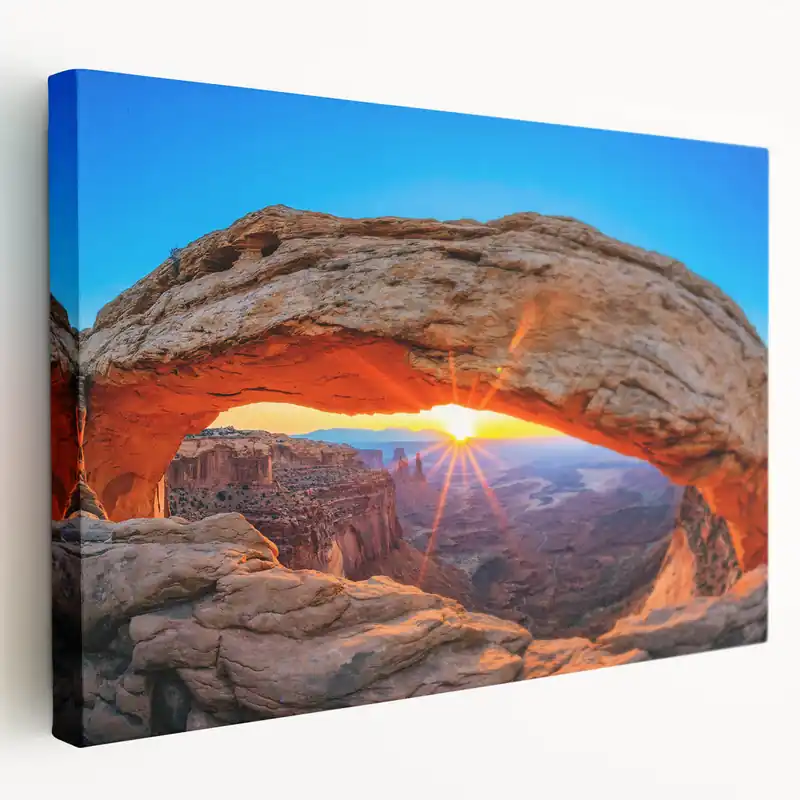 Canyonlands Canvas Prints – Mesa Arch Sunrise Utah National Park Art Instant Buy