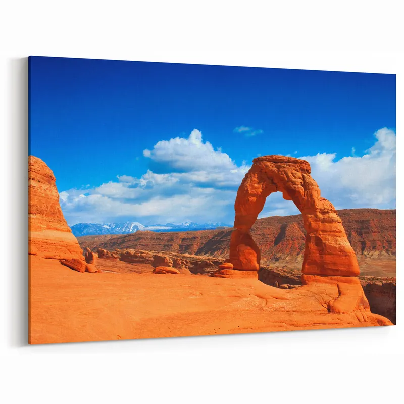 Majestic Arches National Park Wall Art – Delicate Arch Moab Landscape Print Free Shipping