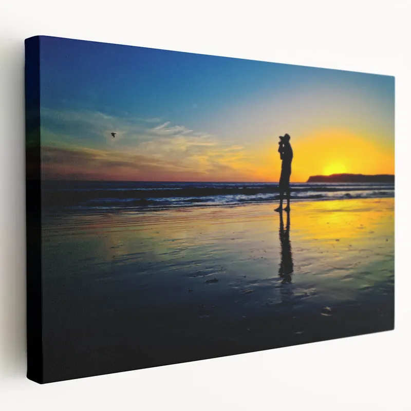 While Supplies Last Coronado Wall Art - California Scenic Sunset Prints with Coronado Beach Art