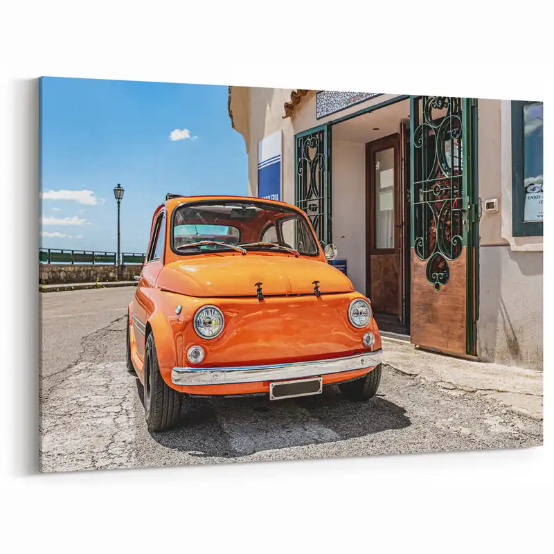 Amalfi Coast Wall Art - Vintage Italian Car Photography Exclusive Offer