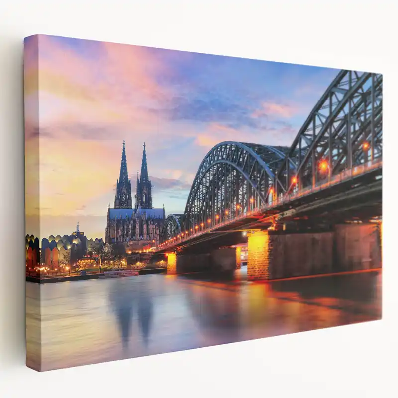 Best Price German Landscape Art - Scenic Cologne Cathedral Photography Print
