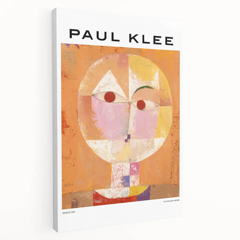 Paul Klee Art Prints | Senecio 1922 Modernist Abstract Art by Paul Klee Brand New