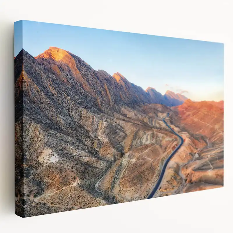 High Quality Iraq Wall Art – Mesopotamian Mountain Road Scenic Landscape