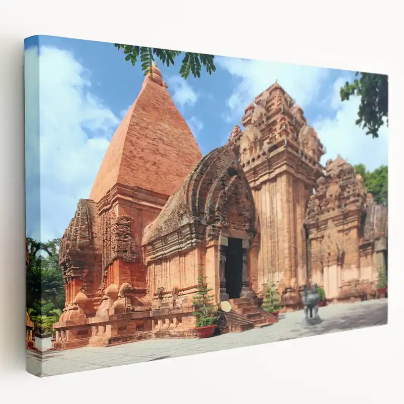 Wholesale Ancient Vietnamese Architecture - Vietnam Wall Art Asian Scenery Print