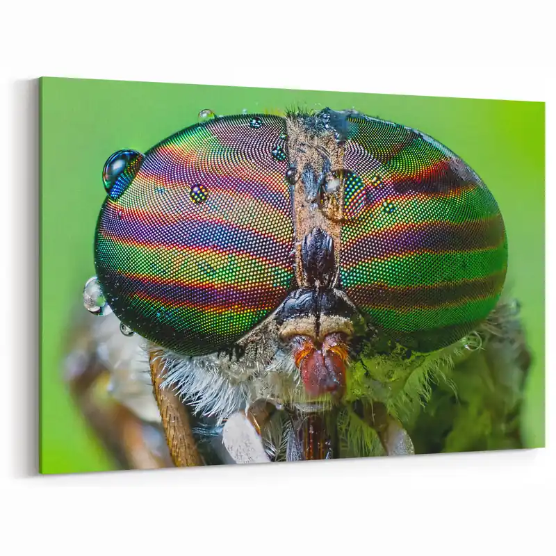 Macro Insect Eyes Close-Up - Vivid Animal Wall Art for Nature Lovers Wholesale