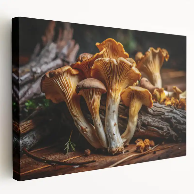 Limited Offer Mushroom Wall Art | Botanical Fungi Prints | Woodland Mushroom Canvas