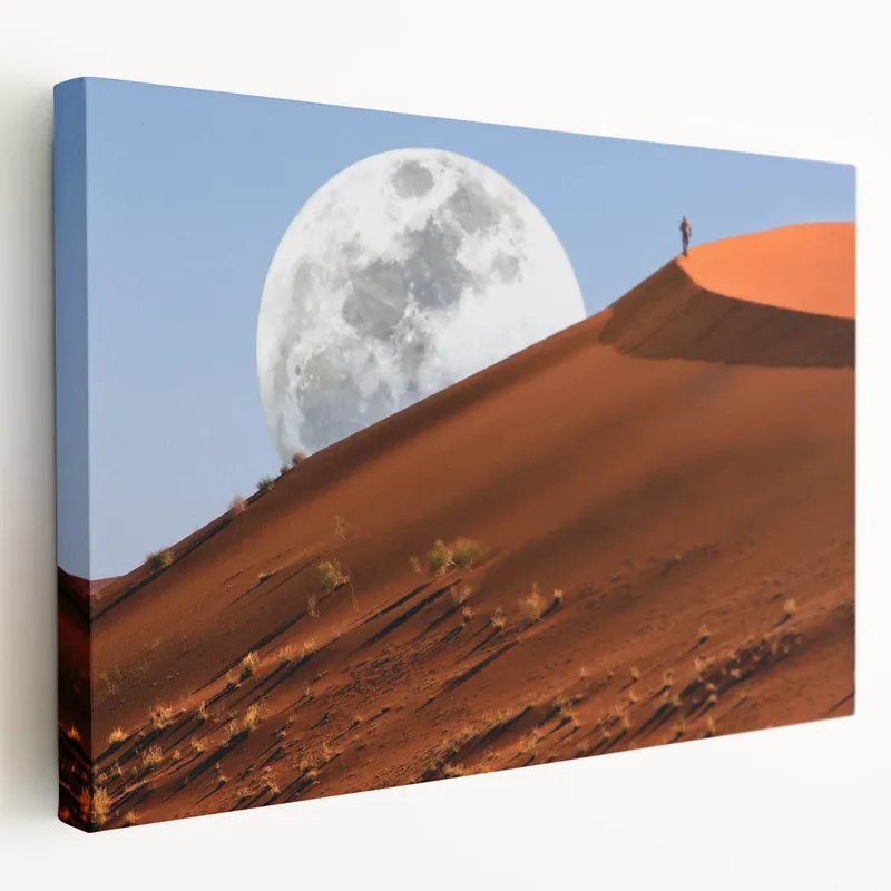 Surreal Namibia Wall Art - African Desert & Moon Landscape Photography Buy Direct