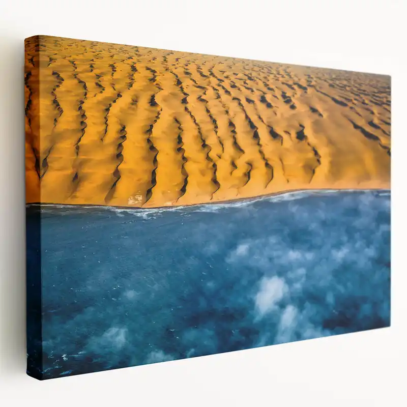 Money Back Guarantee Namibia Coastal Art - African Desert & Ocean Landscape Photography Prints