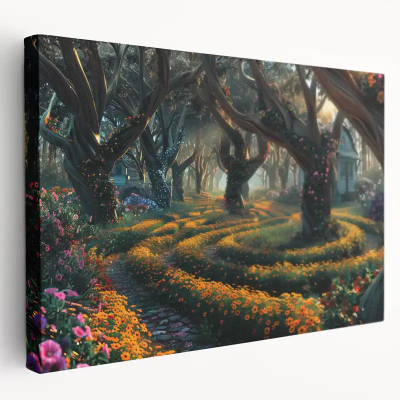 Today Only Enchanted Forest Pathway - Magical Nature Wall Art in Scenic Prints