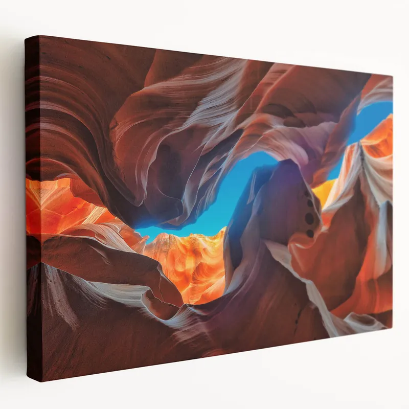 Direct From Factory Stunning Canyon Wall Art - Scenic Canyon Canvas Prints for Home Decor