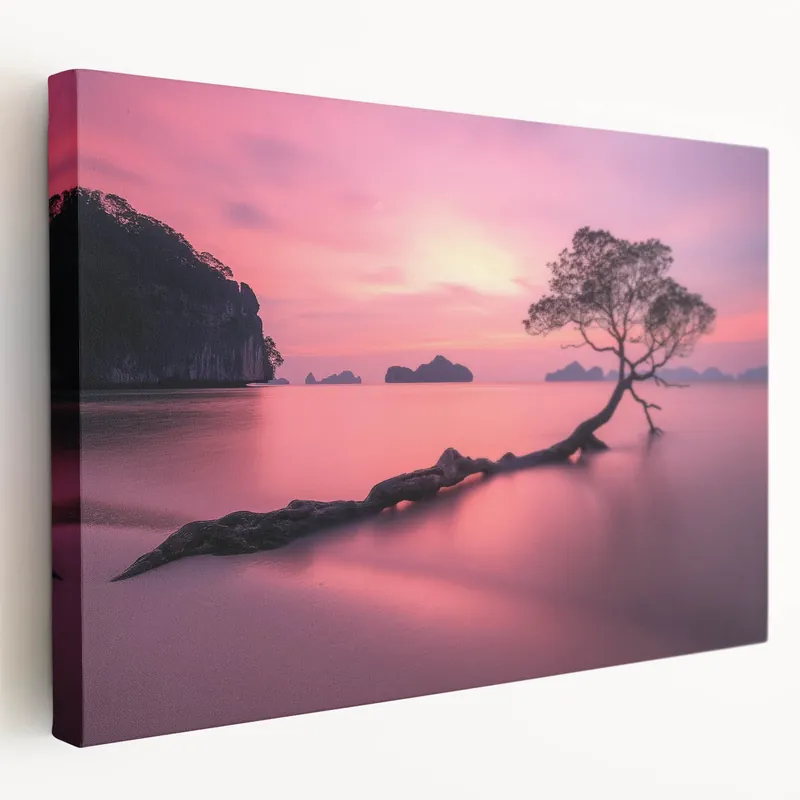 Top Pick Tranquil Sunset Tree – Coastal Landscape & Nature Art Prints