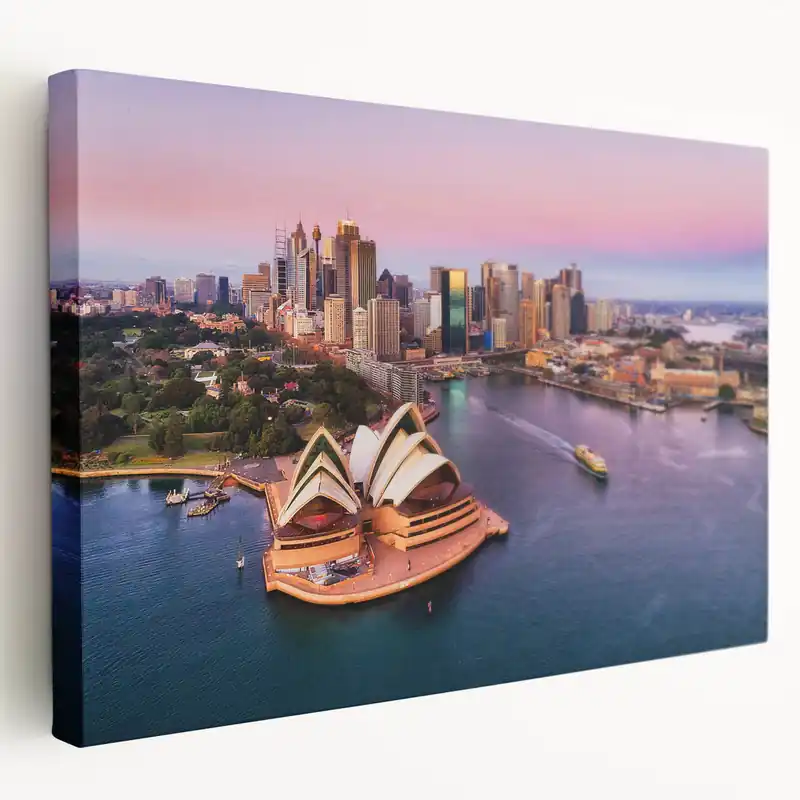 Stunning Sydney Skyline Wall Art - Premium Cityscape Prints for Home Decor Express Delivery
