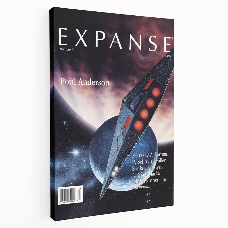 Vintage Magazine Cover Art – Expanse Sci-Fi Classic Print Factory Price