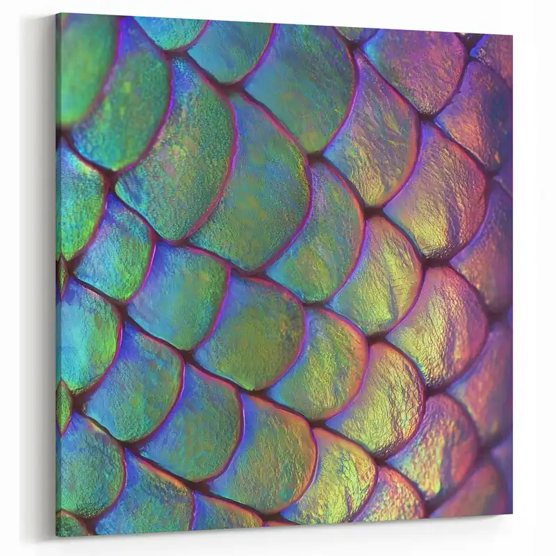 Weekend Sale Shimmering Snake Scales Wildlife Photography - Animal Wall Art
