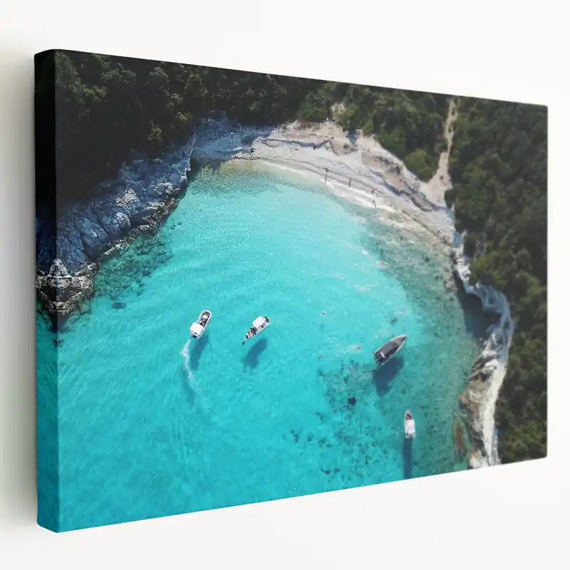 Weekend Sale Fiji Scenery Posters - Aerial Coastal Escape Art