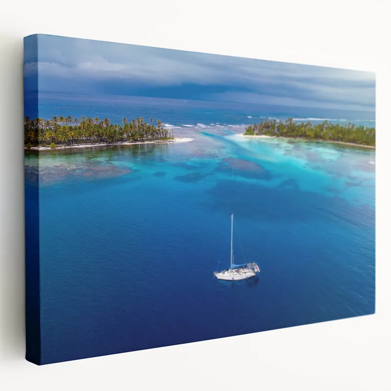 Oceanic Odyssey - Panama Sailboat Art Price Drop